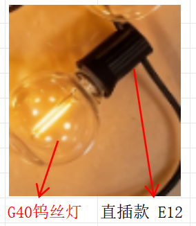 Festoon lights and socket strings — XB-2607-7.5M-15L