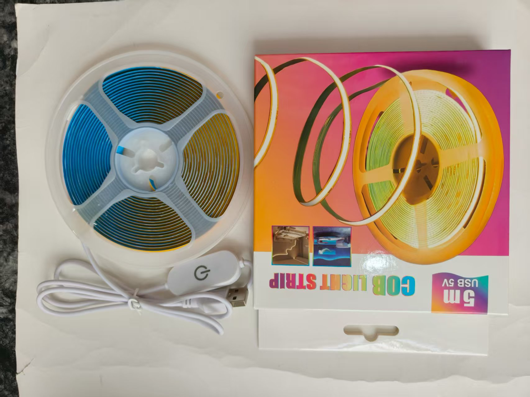 COB strip light kit — 5V-2034-COB-5M