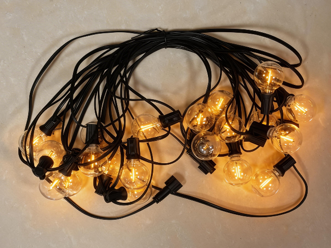 Festoon lights and socket strings — XB-2607-10M-20L