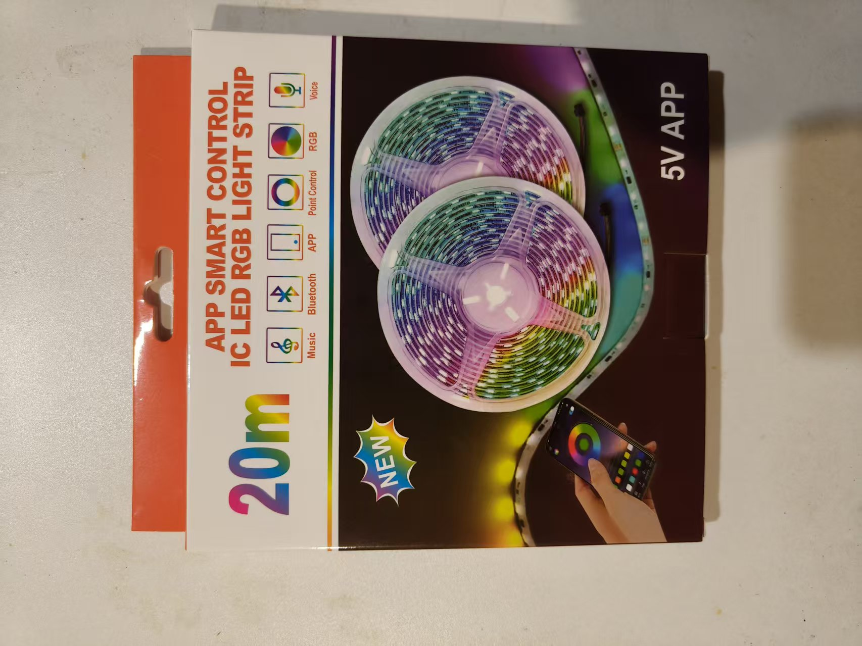 5050 RGB strip kit — 5V-2031-20M