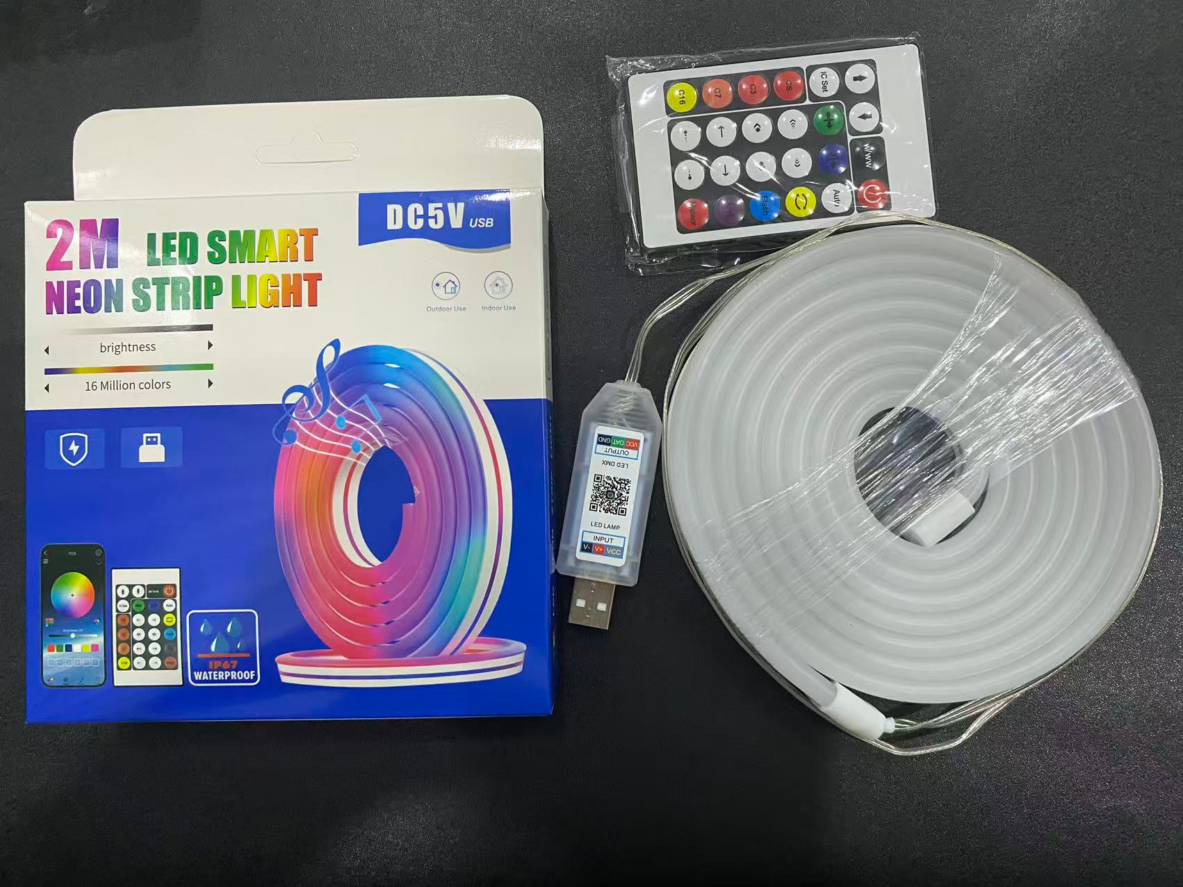 Flexible neon strip kit — 5V-2023A-2M