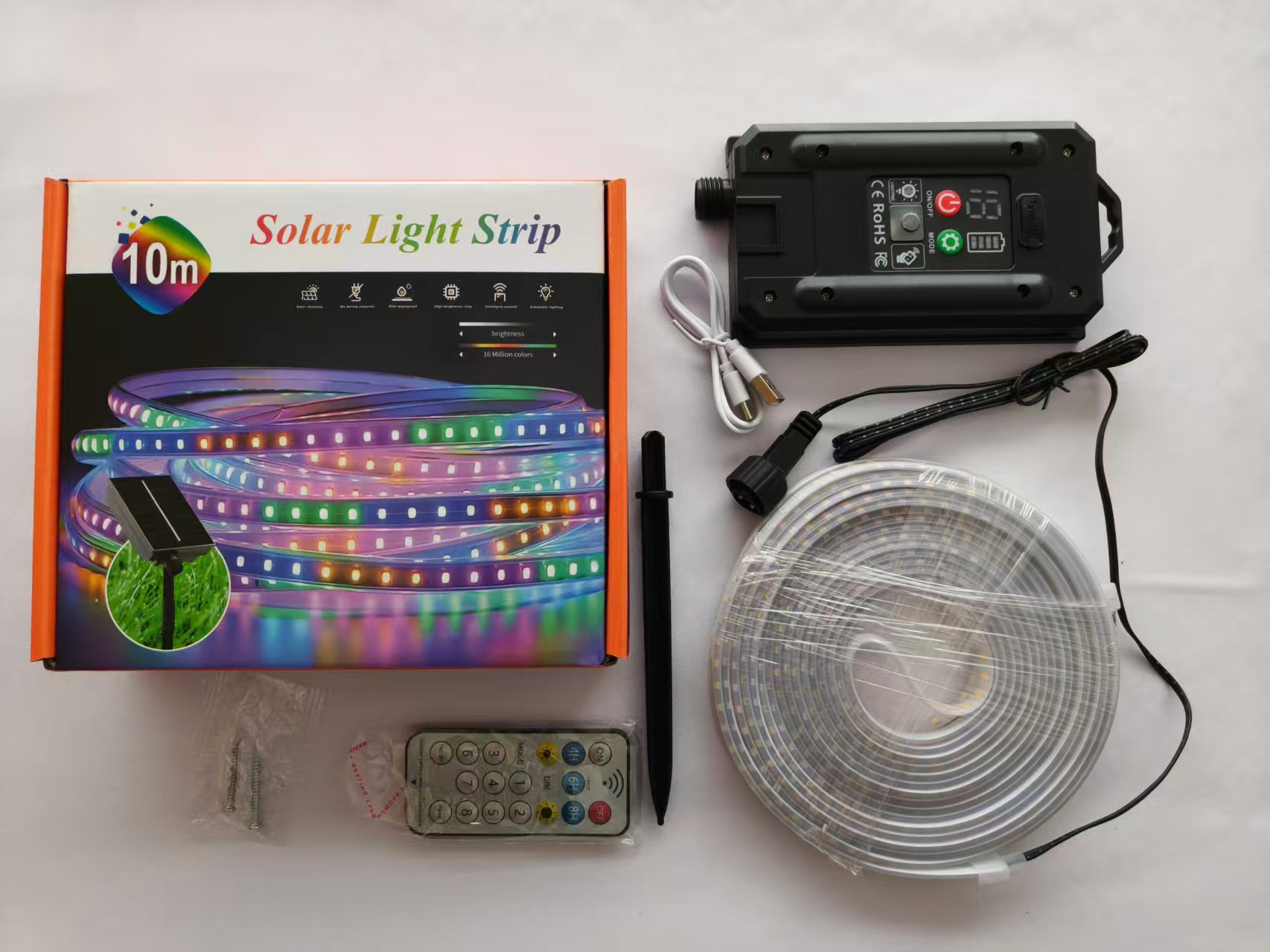 Solar strip light kits — XB-5001-10M