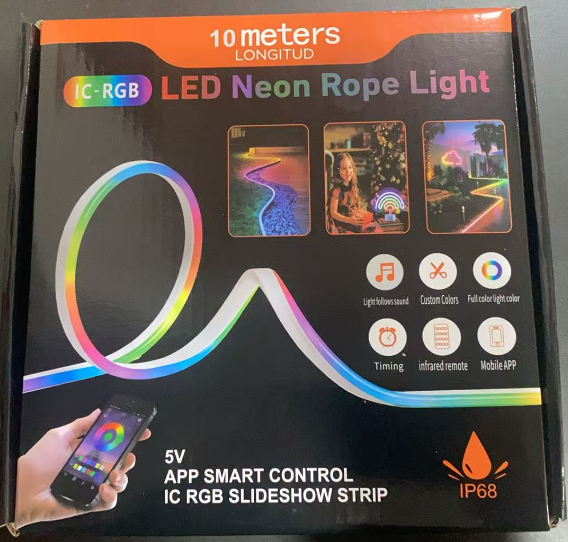 Flexible neon strip kit — 5V-A2023A1-10M
