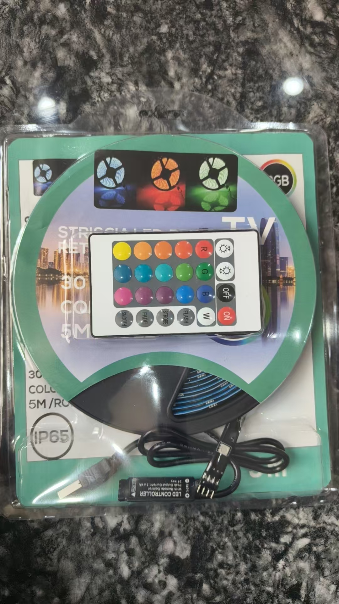 5050 RGB strip kit — 5V-2009-5M-B