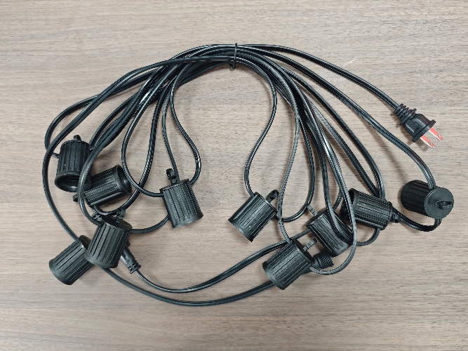 Festoon lights and socket strings — XB-2613-5M-10L