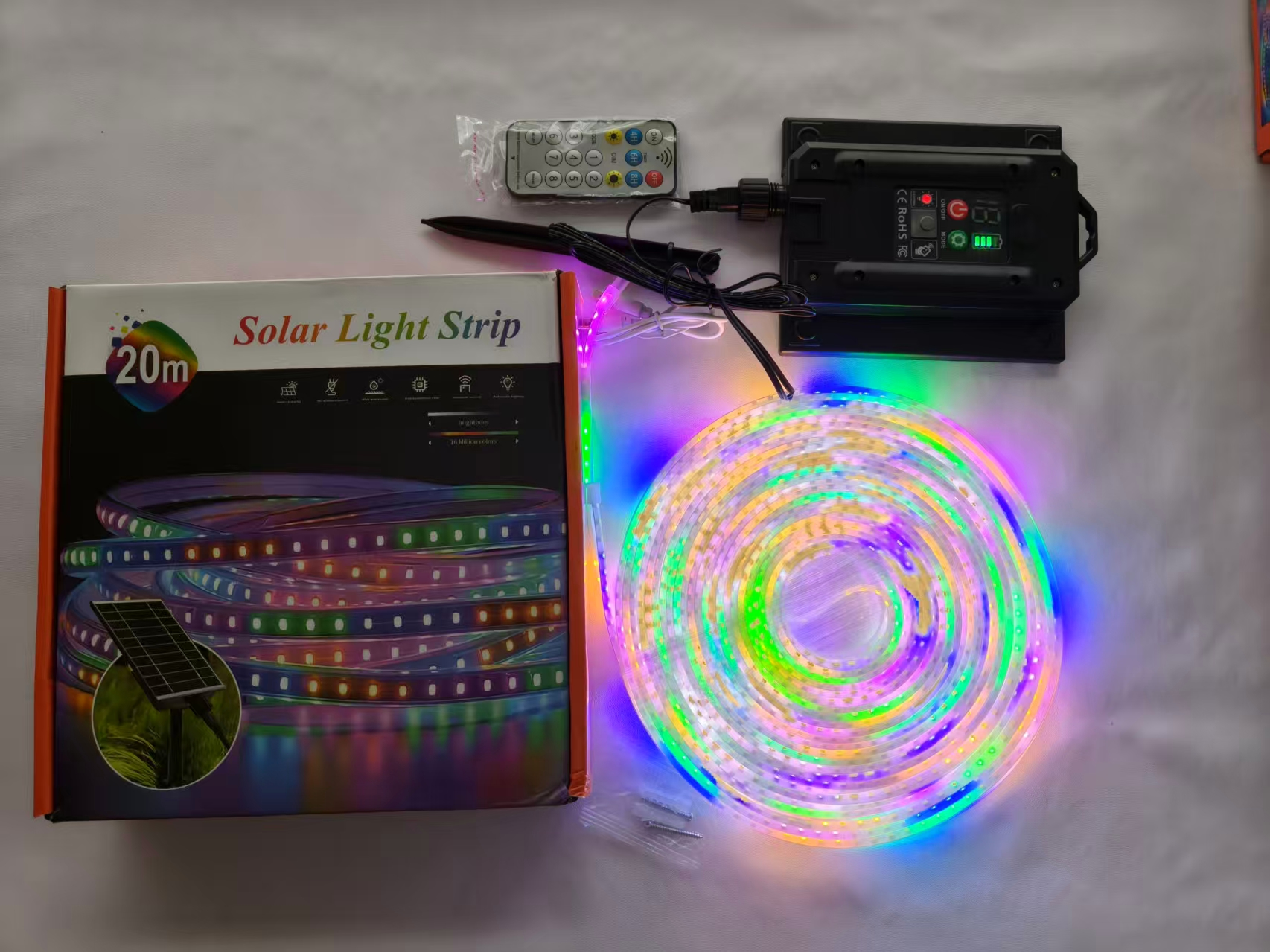 Solar strip light kits — XB-5001-20M