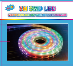 Mains strip / rope light kit — 220V-48L-8001-5M