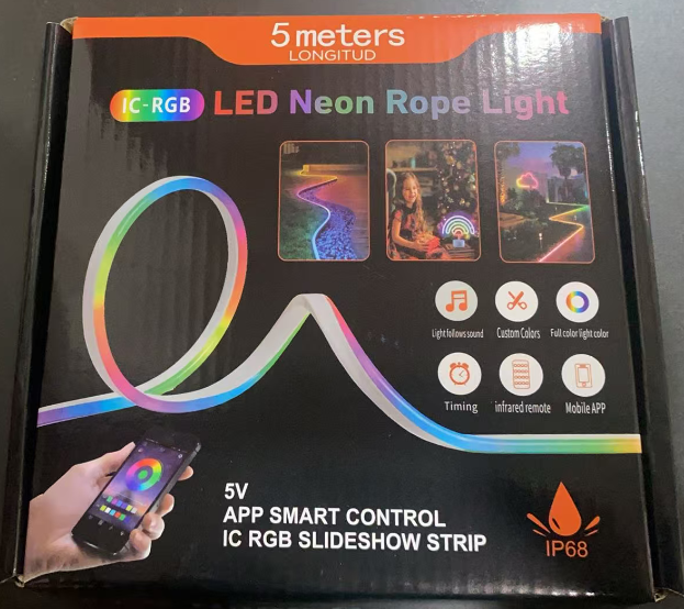 Flexible neon strip kit — 5V-2023A1-5M