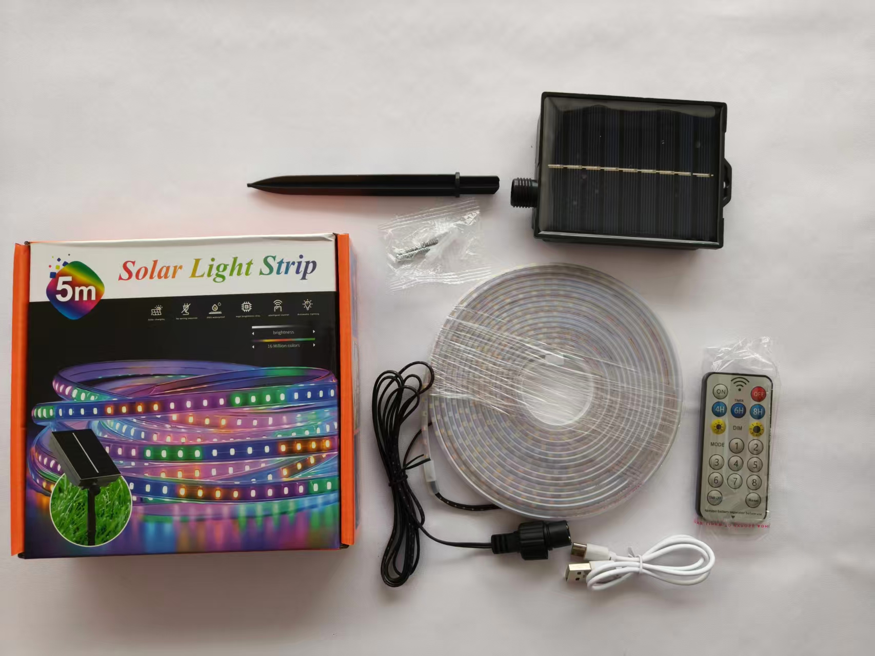 Solar strip light kits — XB-5001-5M