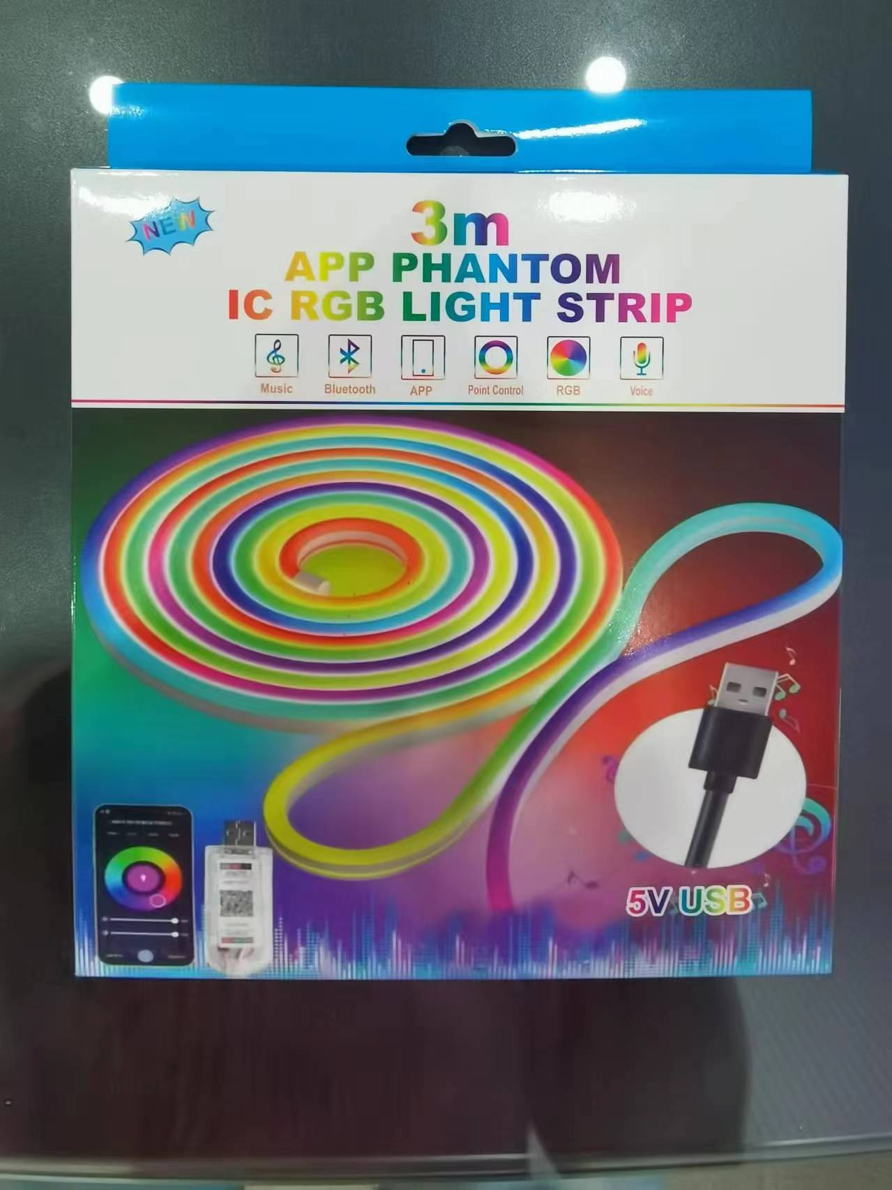 Flexible neon strip kit — 5V-2022-3M