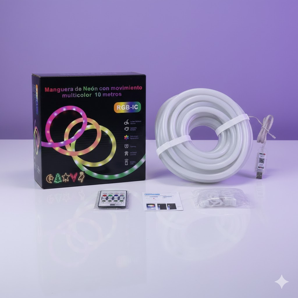 RGB-IC neon-style strip kit