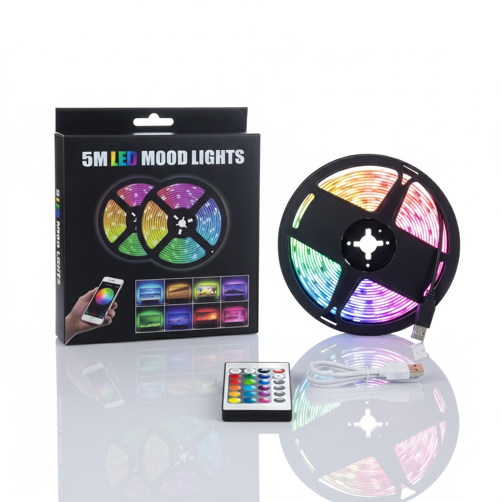 USB RGB strip kit with remote