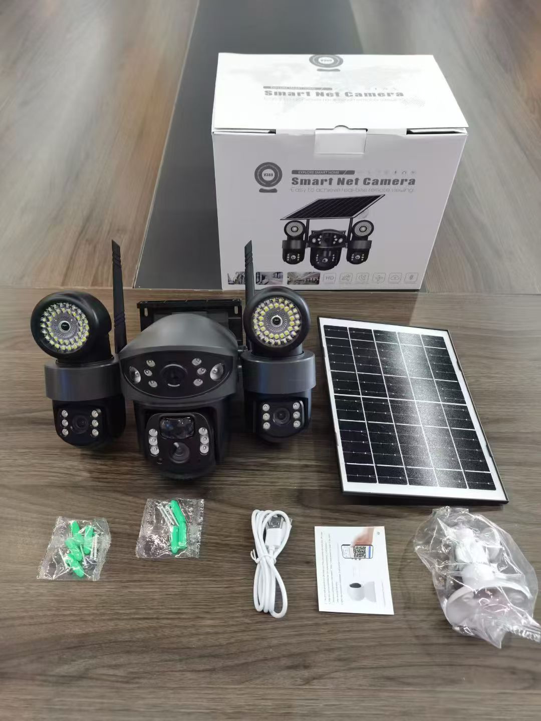 Solar multi-module camera kit
