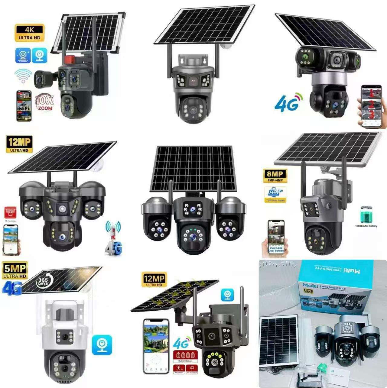 Solar-camera range overview