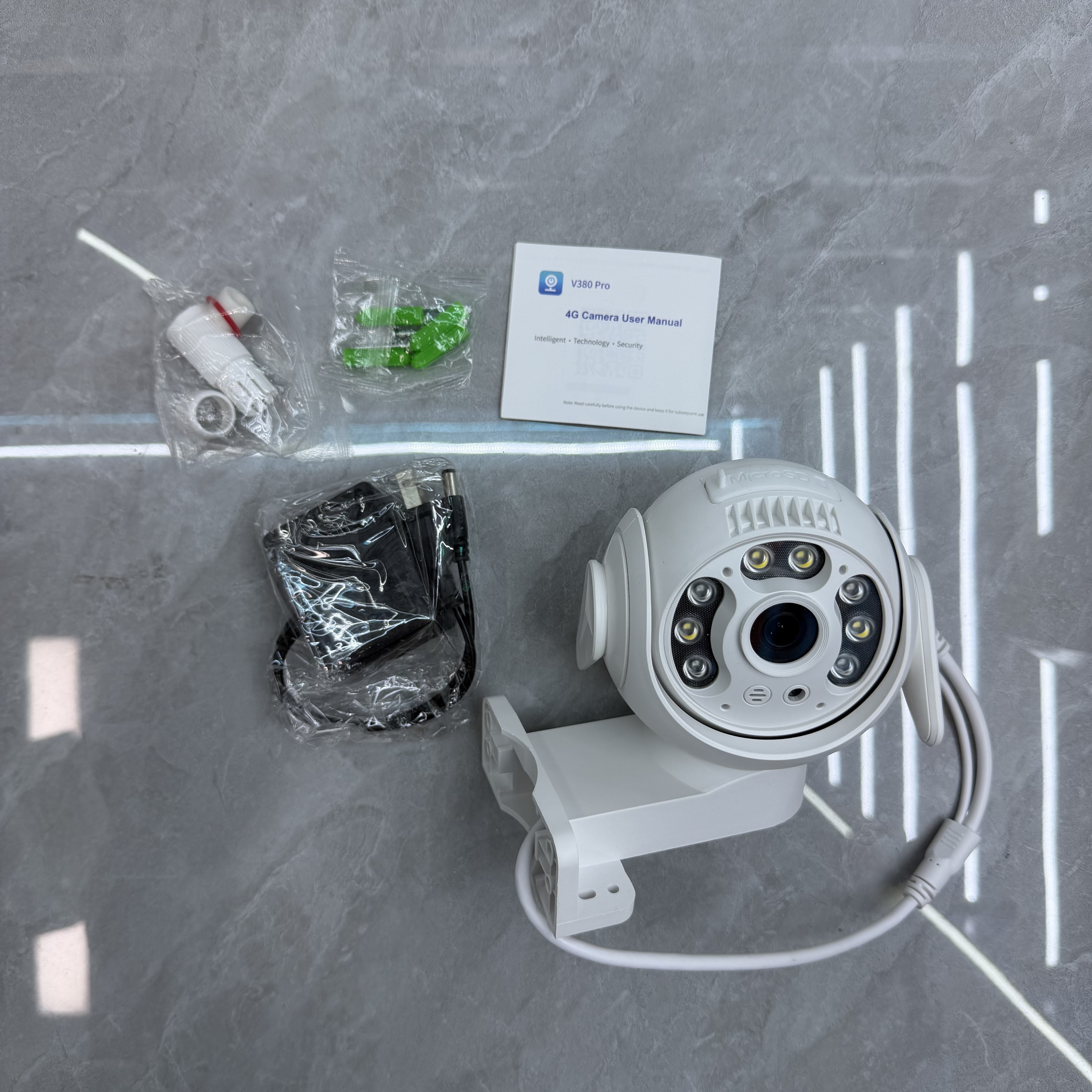 White camera with V380 Pro manual