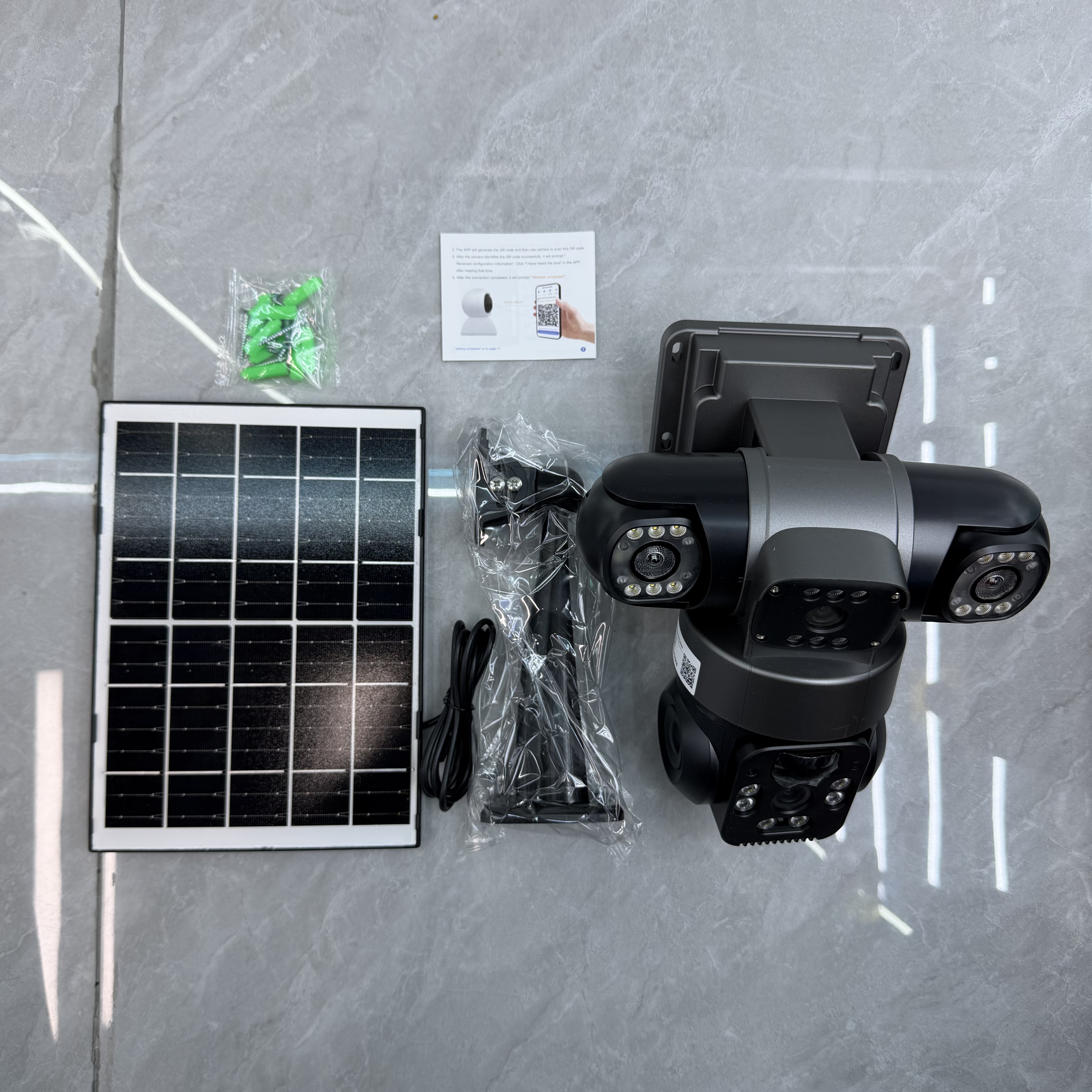 Solar multi-module kit and bracket