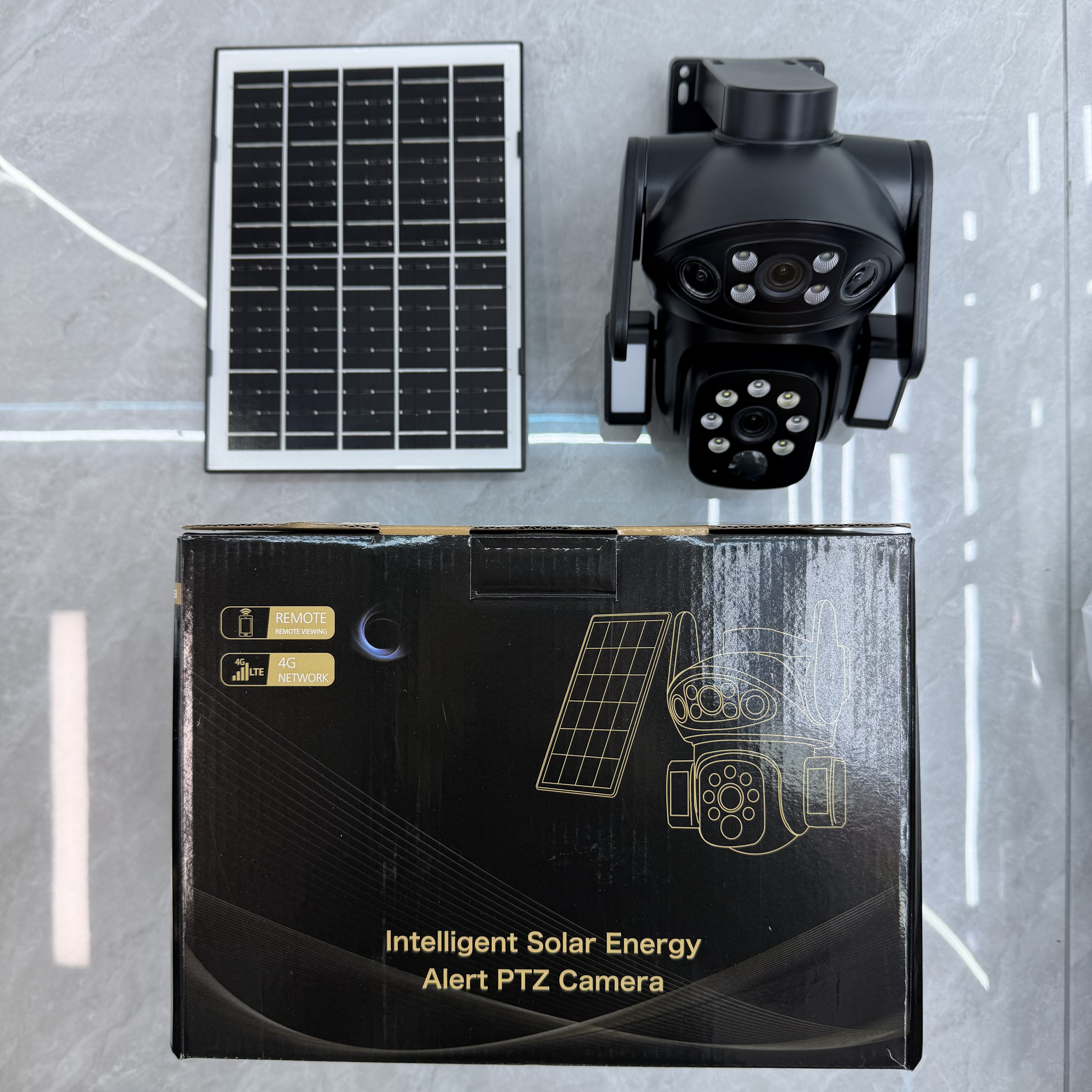 Solar multi-module camera and black box
