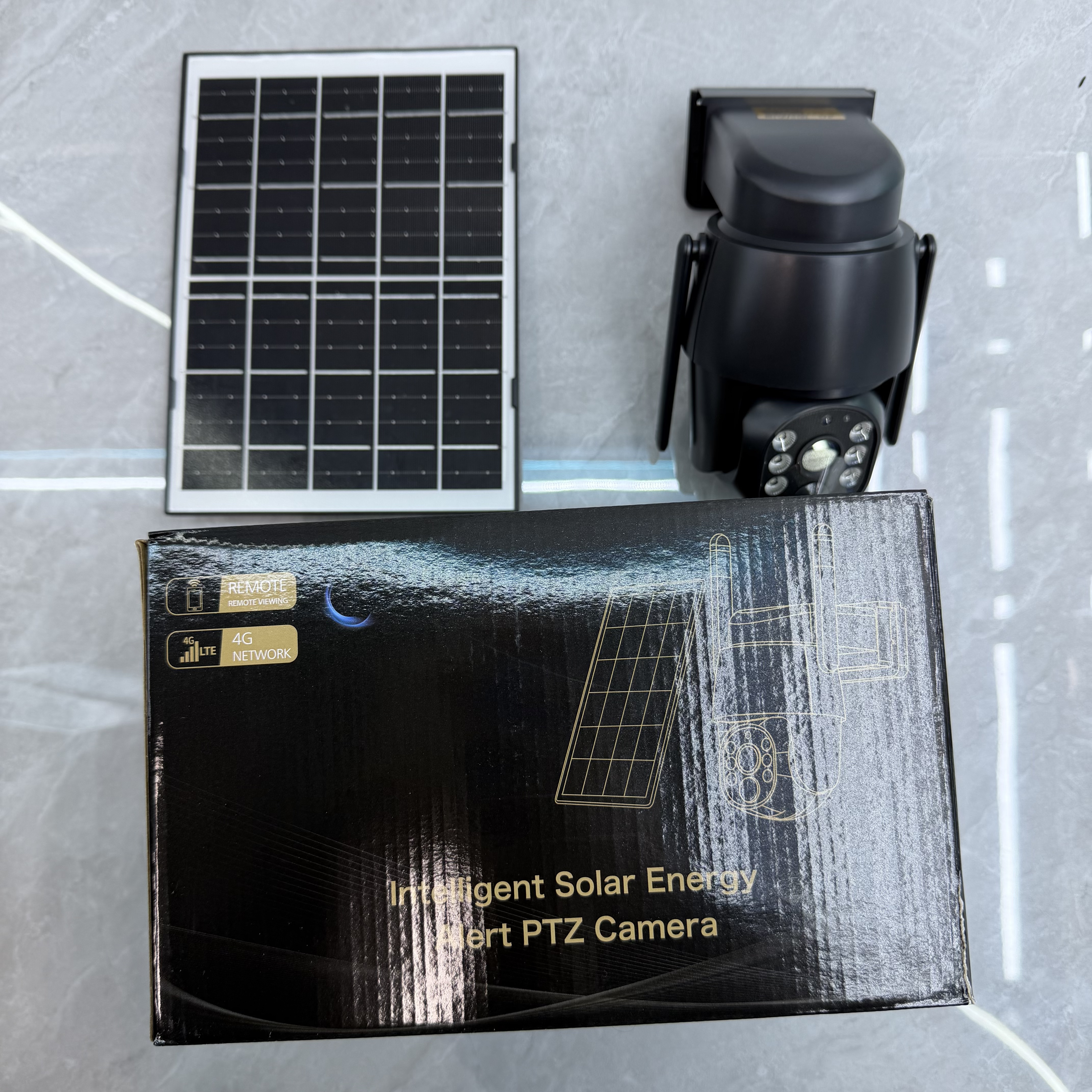 Solar camera and 4G-labelled black box